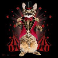 Circus S Ringmaster Cat Ringmaster Costume Premium T-Shirt