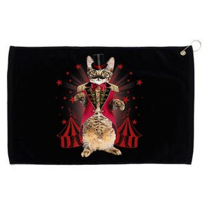 Circus S Ringmaster Cat Ringmaster Costume Grommeted Golf Towel