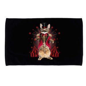 Circus S Ringmaster Cat Ringmaster Costume Microfiber Hand Towel