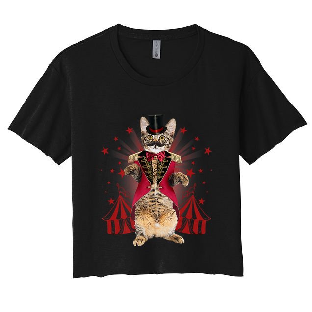 Circus S Ringmaster Cat Ringmaster Costume Crop Top