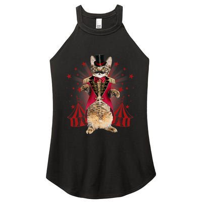 Circus S Ringmaster Cat Ringmaster Costume Women's Perfect Tri Rocker Tank