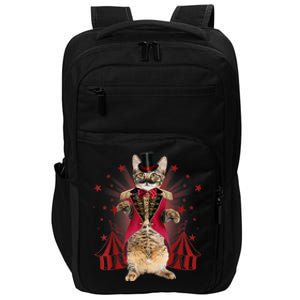 Circus S Ringmaster Cat Ringmaster Costume Impact Tech Backpack