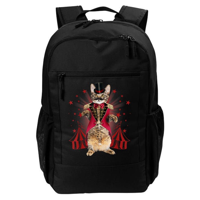 Circus S Ringmaster Cat Ringmaster Costume Daily Commute Backpack