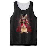 Circus S Ringmaster Cat Ringmaster Costume Mesh Reversible Basketball Jersey Tank