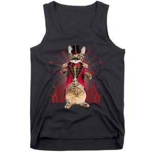 Circus S Ringmaster Cat Ringmaster Costume Tank Top