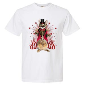 Circus S Ringmaster Cat Ringmaster Costume Garment-Dyed Heavyweight T-Shirt