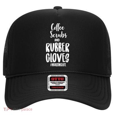 Nurse Life High Crown Mesh Back Trucker Hat