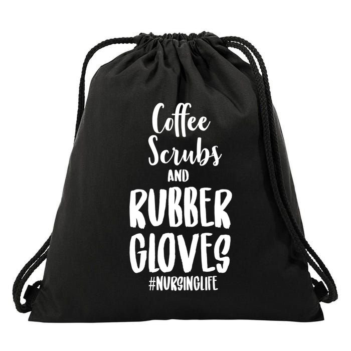 Nurse Life Drawstring Bag