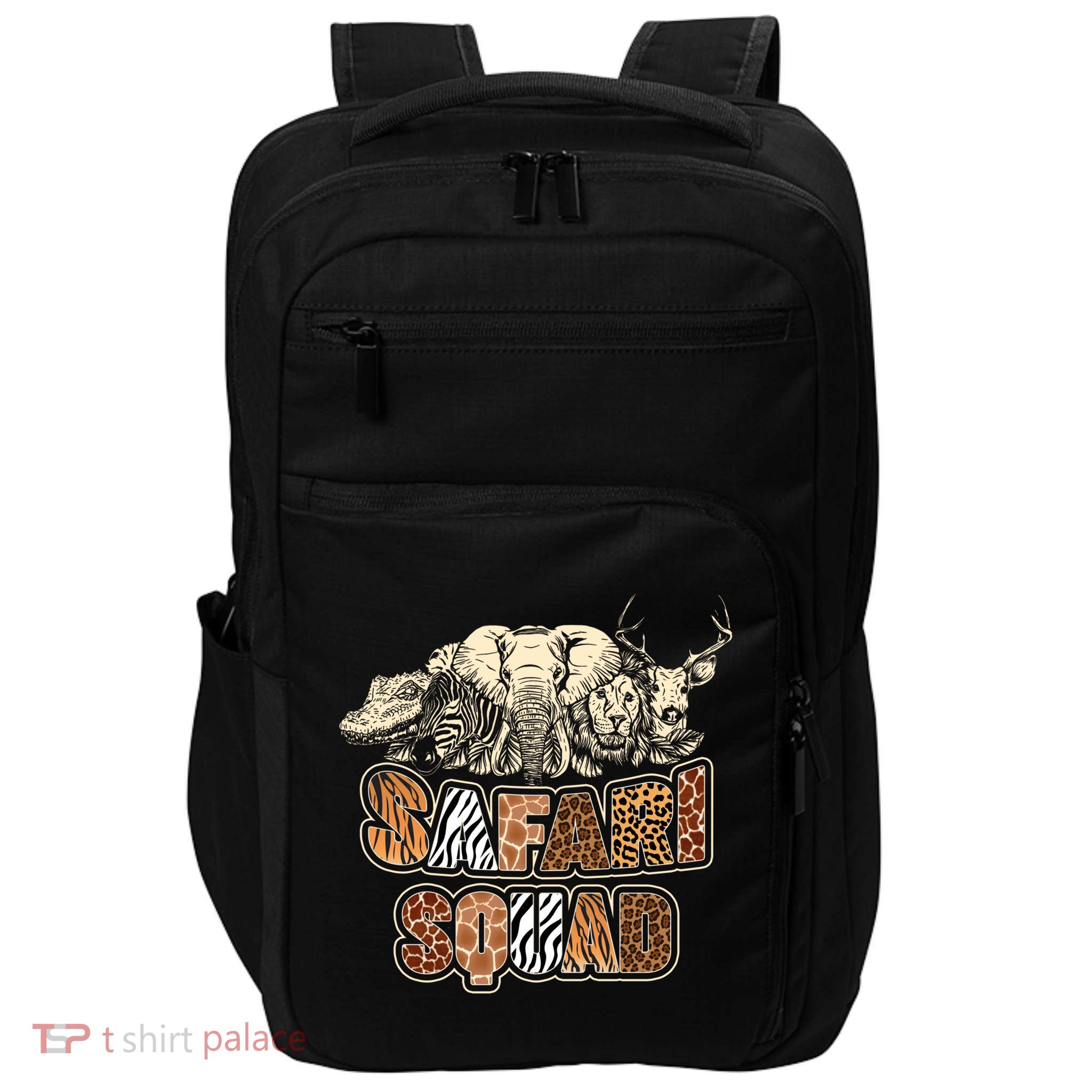 Cool Safari Squad African Family Summer Vacation Gift Impact Tech Backpack