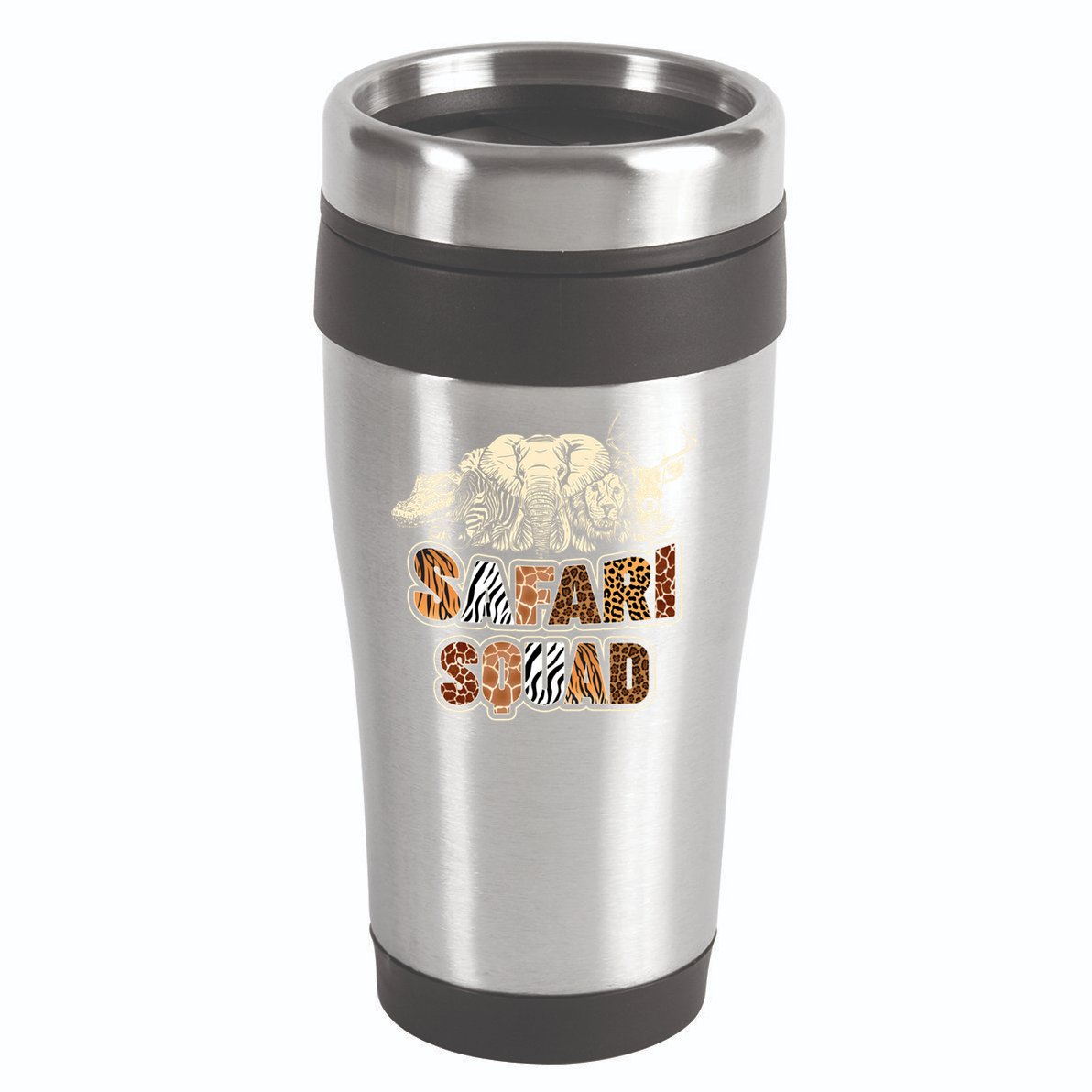 Cool Safari Squad African Family Summer Vacation Gift 16oz Travel Tumbler