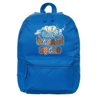 Cool Safari Squad African Family Summer Vacation Gift 16 in Basic Backpack