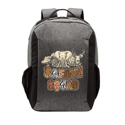 Cool Safari Squad African Family Summer Vacation Gift Vector Backpack