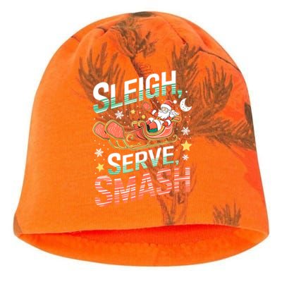 Christmas Sleigh Serve Smash Pickleball Santa Fun Gift Kati - Camo Knit Beanie