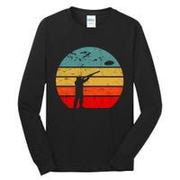 Clay Skeet Shooting Trap Shooting Retro Tall Long Sleeve T-Shirt