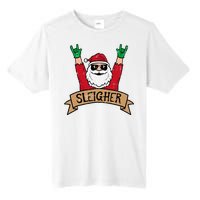 Christmas Sleigher Santa Rock Xmas Rocker Tall Fusion ChromaSoft Performance T-Shirt