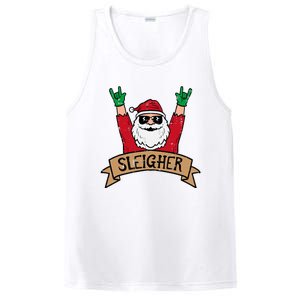 Christmas Sleigher Santa Rock Xmas Rocker PosiCharge Competitor Tank