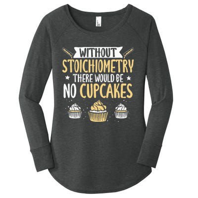 Chemist Stoichiometry Student Teacher Chemistry Women's Perfect Tri Tunic Long Sleeve Shirt