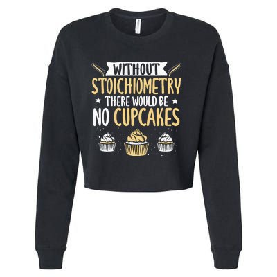 Chemist Stoichiometry Student Teacher Chemistry Cropped Pullover Crew