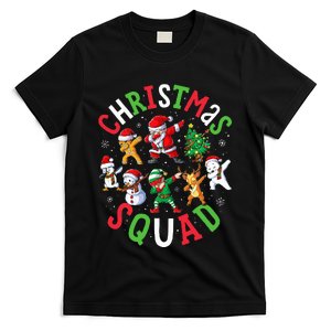 Christmas Squad Santa Dabbing Elf Family Matching T-Shirt