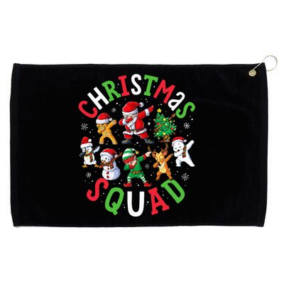 Christmas Squad Santa Dabbing Elf Family Matching Grommeted Golf Towel