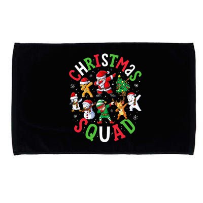 Christmas Squad Santa Dabbing Elf Family Matching Microfiber Hand Towel