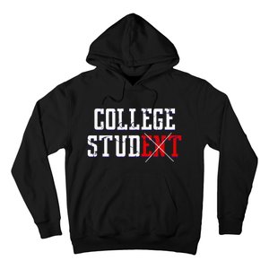 College Stud Student Funny Novelty Humor Hoodie