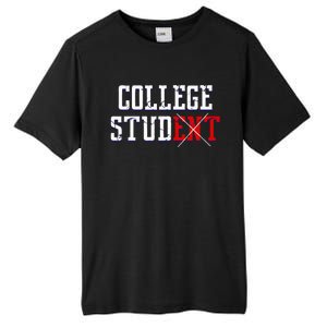 College Stud Student Funny Novelty Humor Tall Fusion ChromaSoft Performance T-Shirt