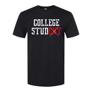 College Stud Student Funny Novelty Humor Softstyle CVC T-Shirt