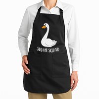 Cute Swan Squad Funny Team Swans Apron