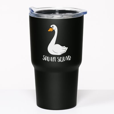 Cute Swan Squad Funny Team Swans Tumbler