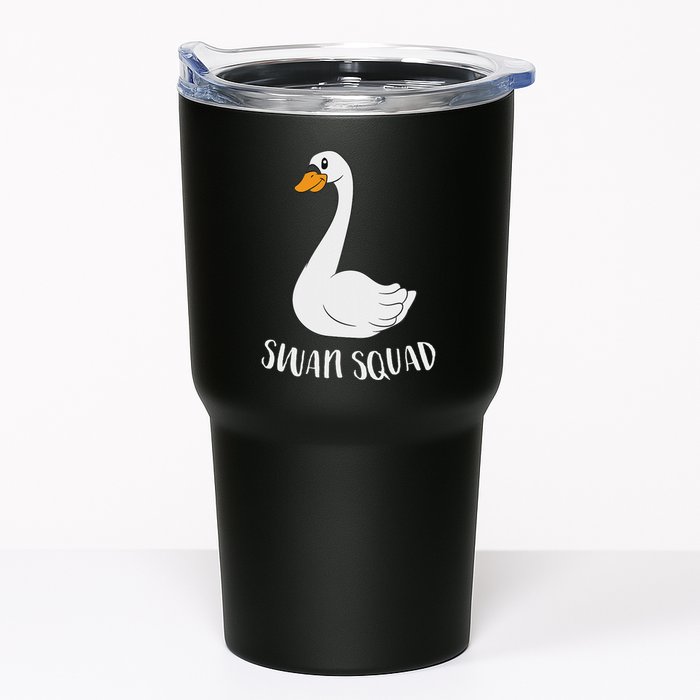 Cute Swan Squad Funny Team Swans Tumbler