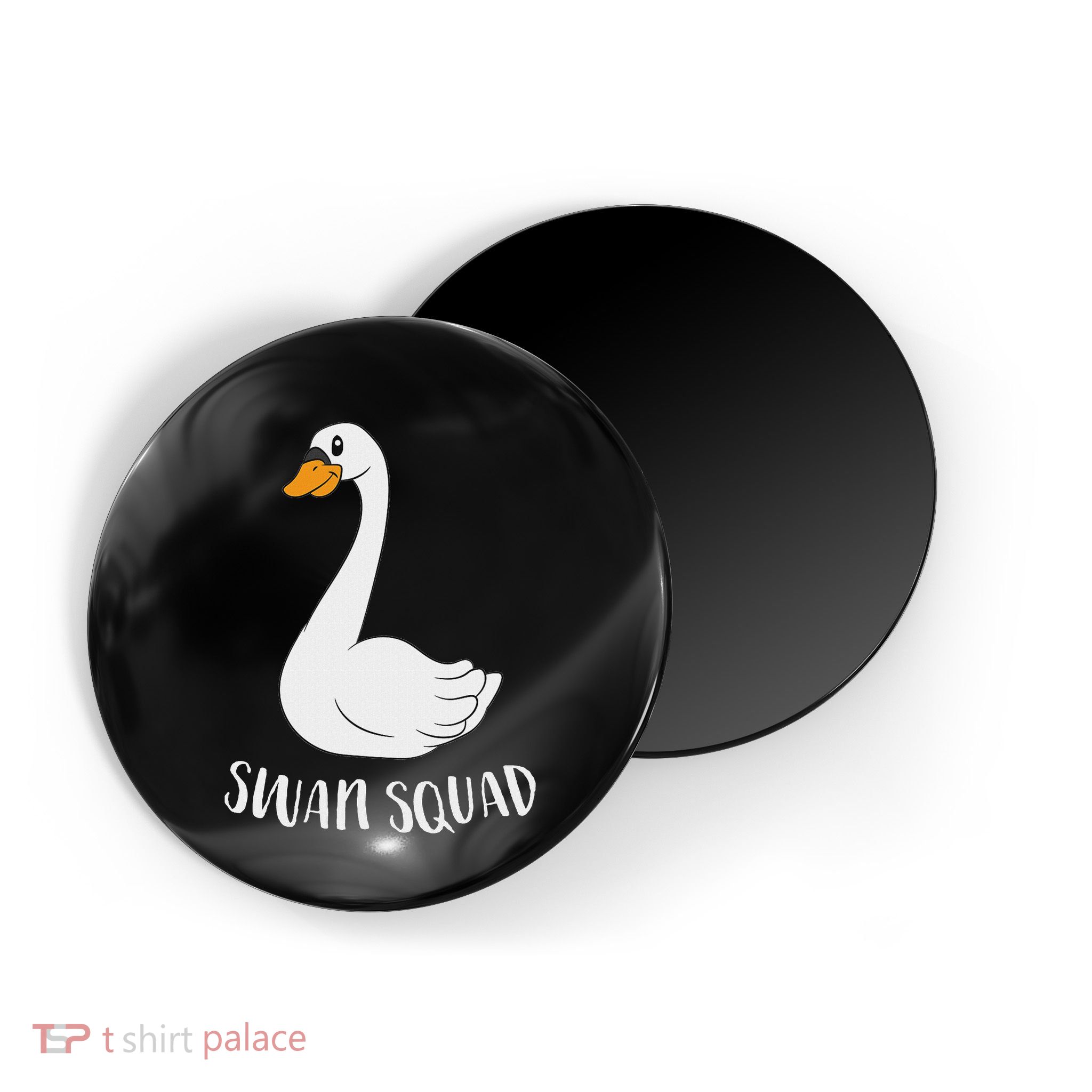 Cute Swan Squad Funny Team Swans Magnet