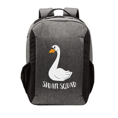 Cute Swan Squad Funny Team Swans Vector Backpack