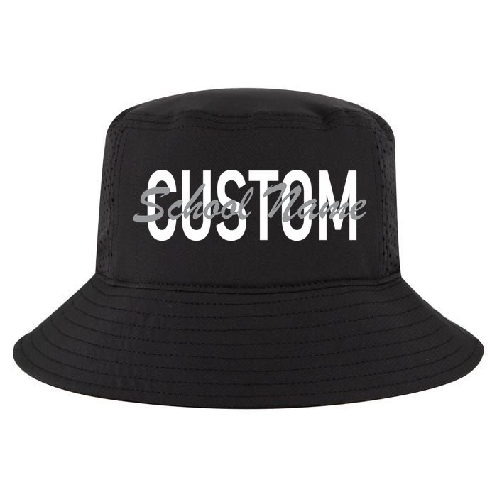 Custom School Spirit Personalize Name Text Cool Comfort Performance Bucket Hat