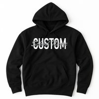 Custom School Spirit Personalize Name Text Hoodie