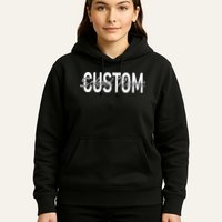 Custom School Spirit Personalize Name Text Hoodie