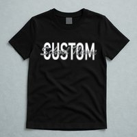 Custom School Spirit Personalize Name Text T-Shirt