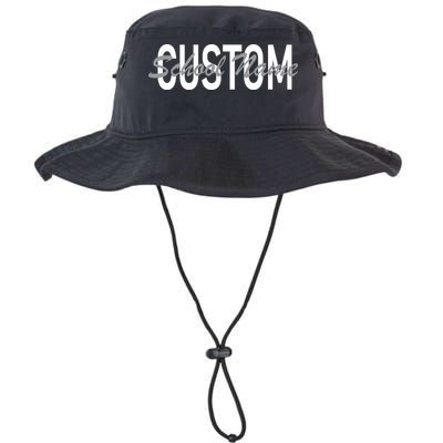 Custom School Spirit Personalize Name Text Bucket Hat