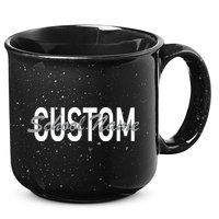 Custom School Spirit Personalize Name Text 15oz Campfire Ceramic Mug