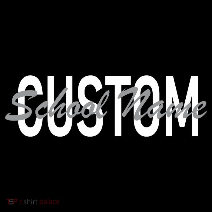 Custom School Spirit Personalize Name Text Sustainable Beanie