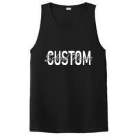 Custom School Spirit Personalize Name Text PosiCharge Competitor Tank