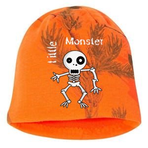 Cute Spooky Skeleton Little Monster Pirate Halloween Kati - Camo Knit Beanie