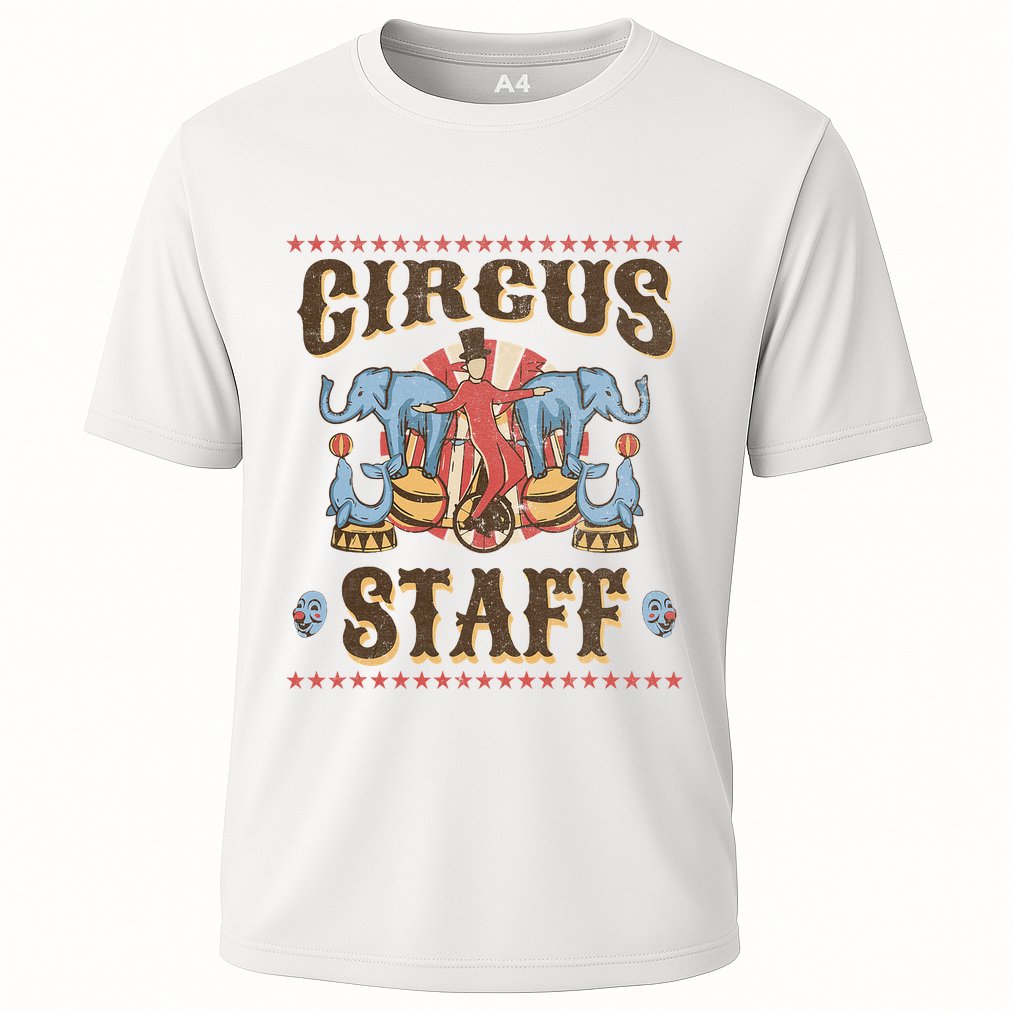 Circus Staff Security Adults Circus Cooling Performance Crew T-Shirt