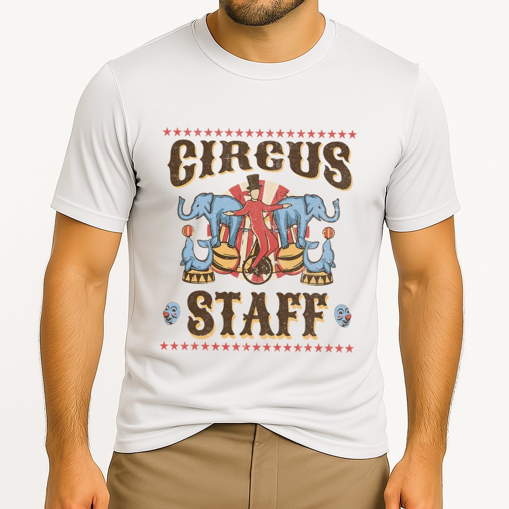 Circus Staff Security Adults Circus Cooling Performance Crew T-Shirt