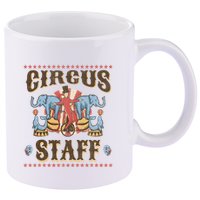 Circus Staff Security Adults Circus 11oz C Handle Ceramic Mug