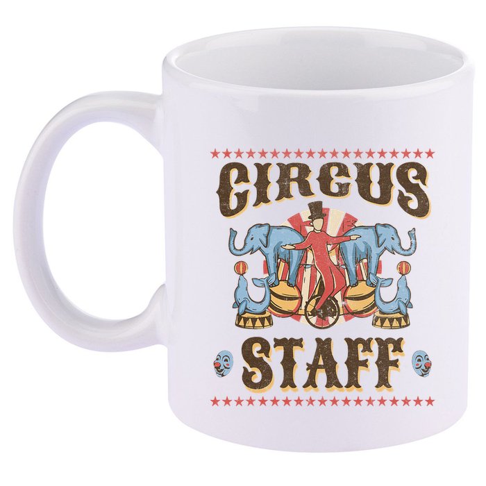 Circus Staff Security Adults Circus 11oz C Handle Ceramic Mug