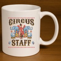 Circus Staff Security Adults Circus 11oz C Handle Ceramic Mug