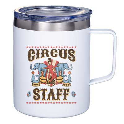 Circus Staff Security Adults Circus 12oz Stainless Steel Coffee Mug