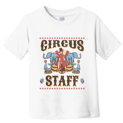 Circus Staff Security Adults Circus Toddler T-Shirt