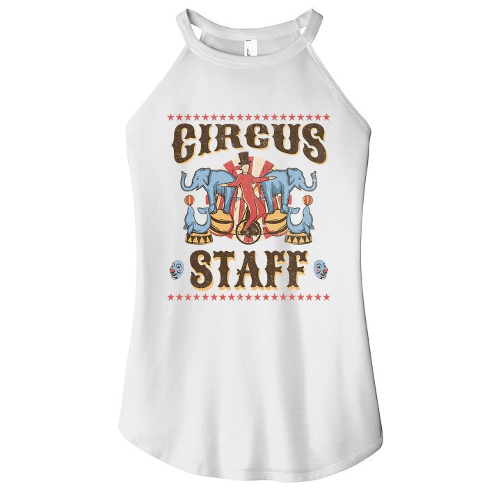 Circus Staff Security Adults Circus Women's Perfect Tri Rocker Tank